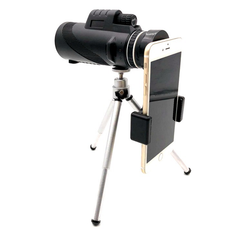 HD Vision Telescope with Smartphone Mount