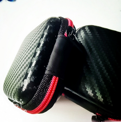 Square Headphone Case, EVA Storage Box for Electronics