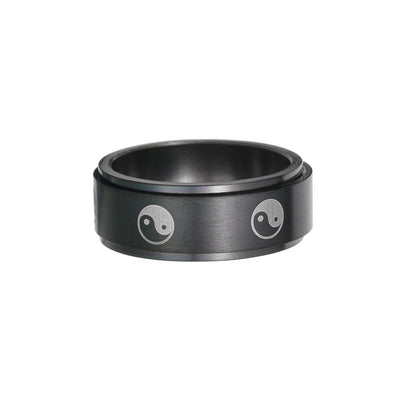 Elegant Stainless Decompression Ring
