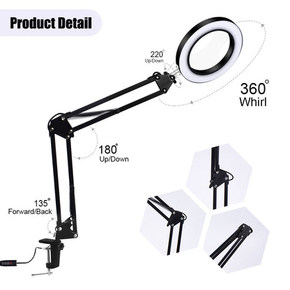 Precision Craft LED Magnifier Lamp