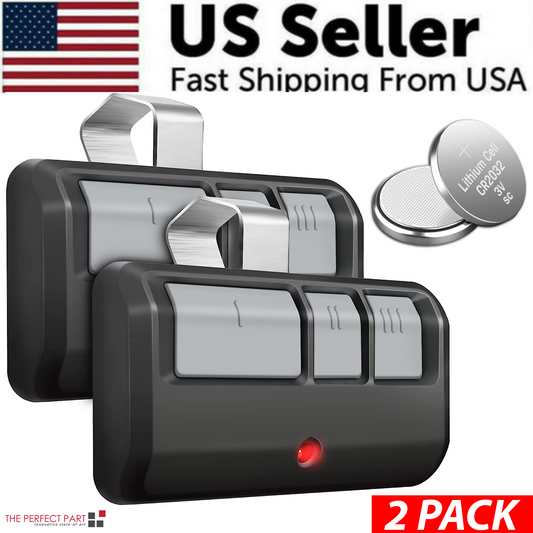 Dual LiftMaster 953EV Garage Remote Pack
