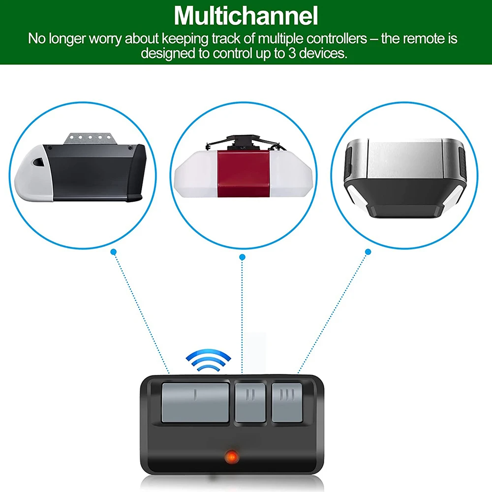 Dual LiftMaster 953EV Garage Remote Pack