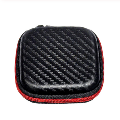 Square Headphone Case, EVA Storage Box for Electronics