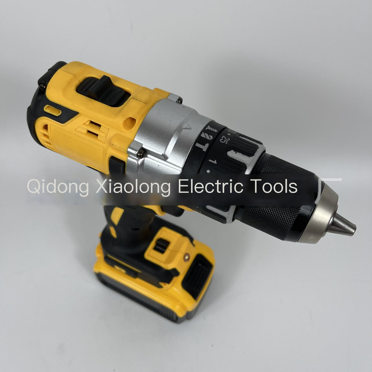 Cordless Lithium Drill with Screwdriver and Impact Function