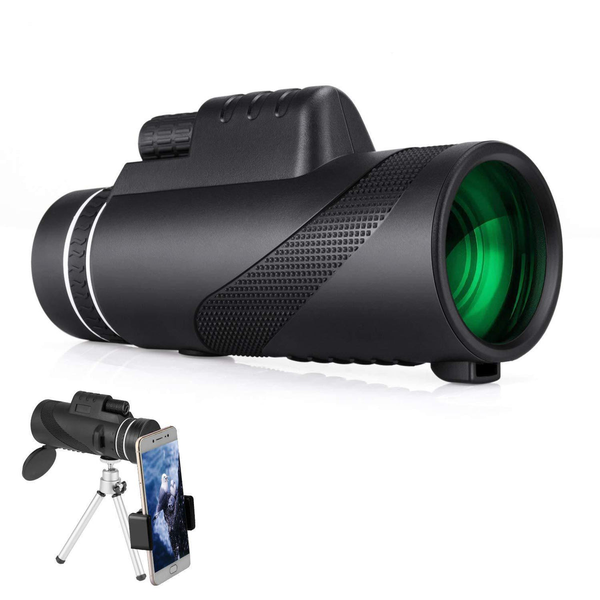 HD Vision Telescope with Smartphone Mount
