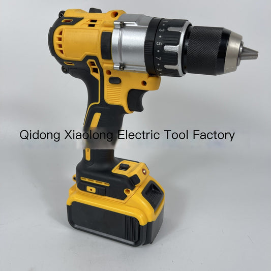 Cordless Lithium Drill with Screwdriver and Impact Function