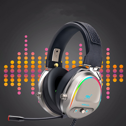 USB Gamer Headset with RGB Lights