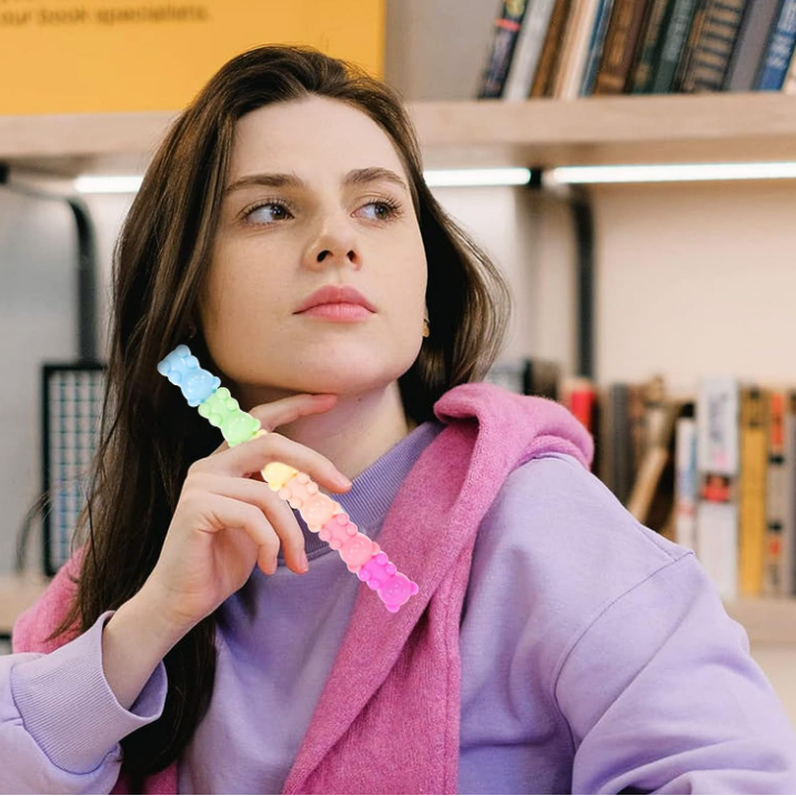 Stackable Cute Bear Highlighters for Office and School