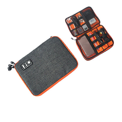 Compact Dual-Layer Gadget Organizer