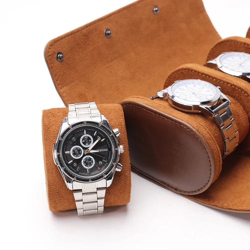 Tri-Slot Travel Watch Organizer