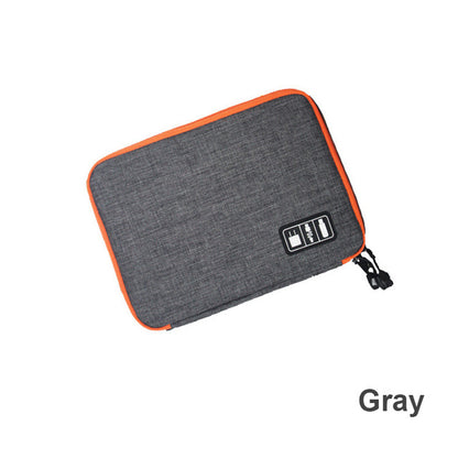Compact Dual-Layer Gadget Organizer