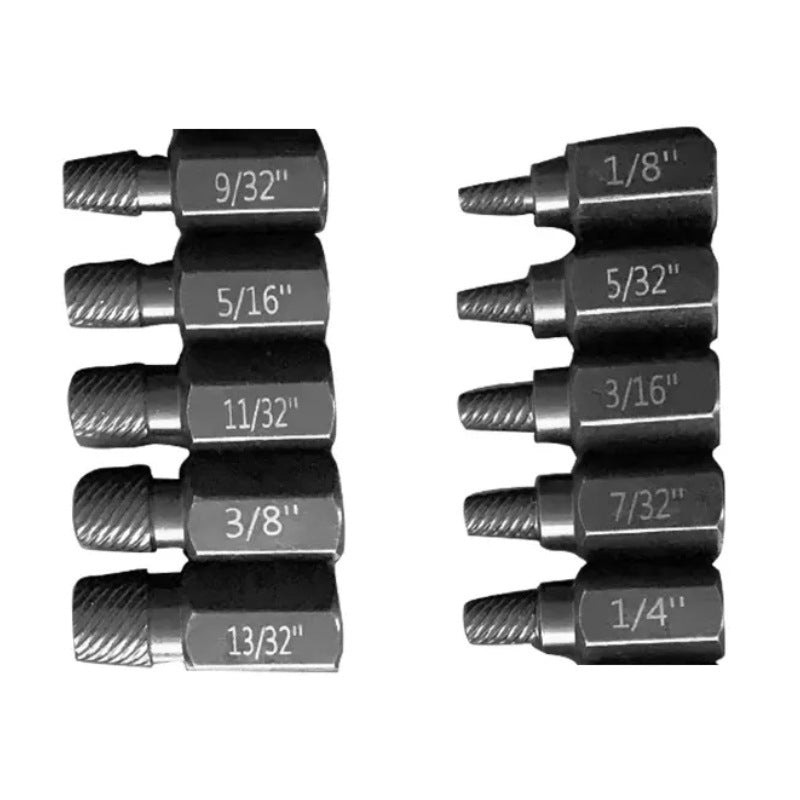 10-Piece Screw Remover Kit for Damaged Screws