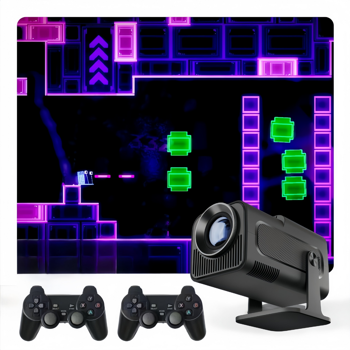 Mobile Android GameStation Projector