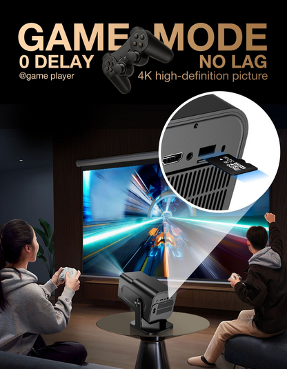 Mobile Android GameStation Projector