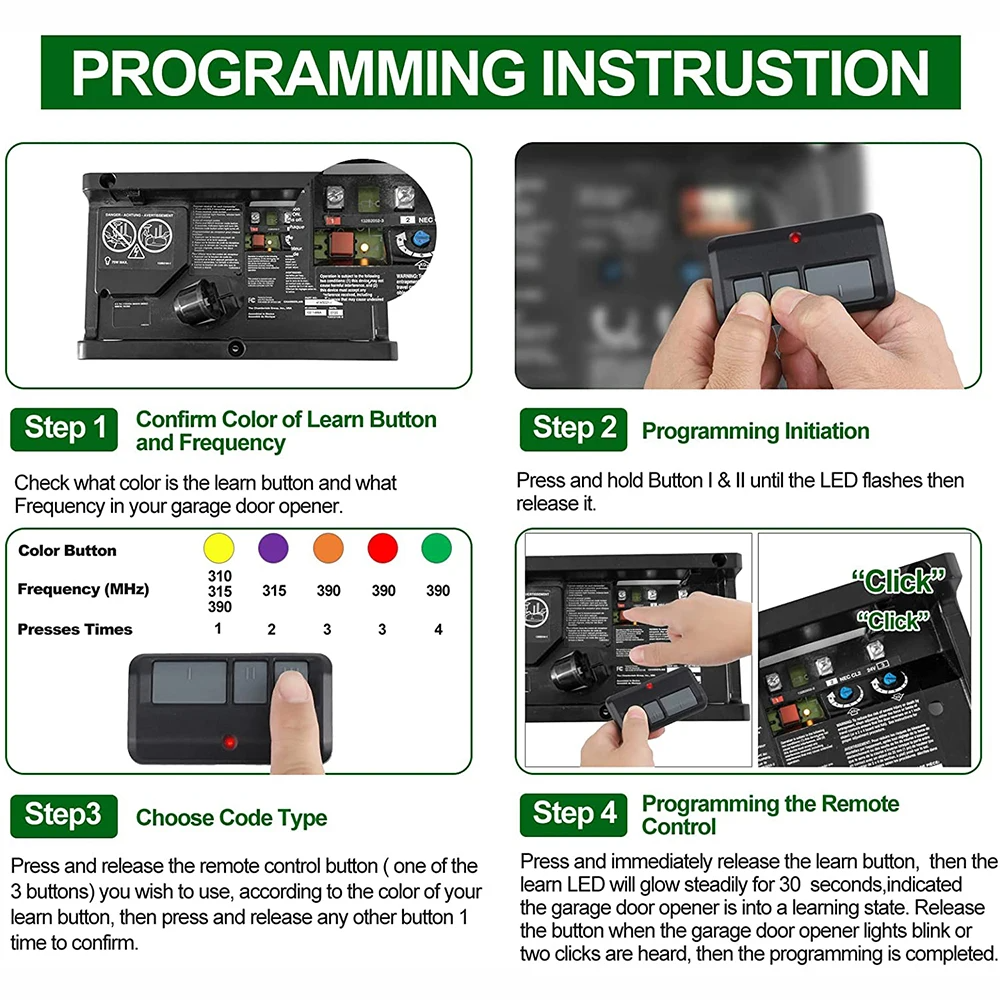 Dual LiftMaster 953EV Garage Remote Pack