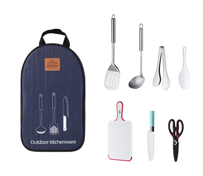Portable BBQ Cookout Set with Storage Bag