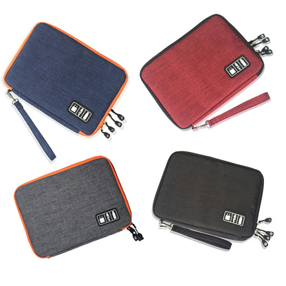 Compact Dual-Layer Gadget Organizer